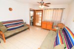 San Felipe Baja Vacation rental casa Rubio - common area sofa beds queen